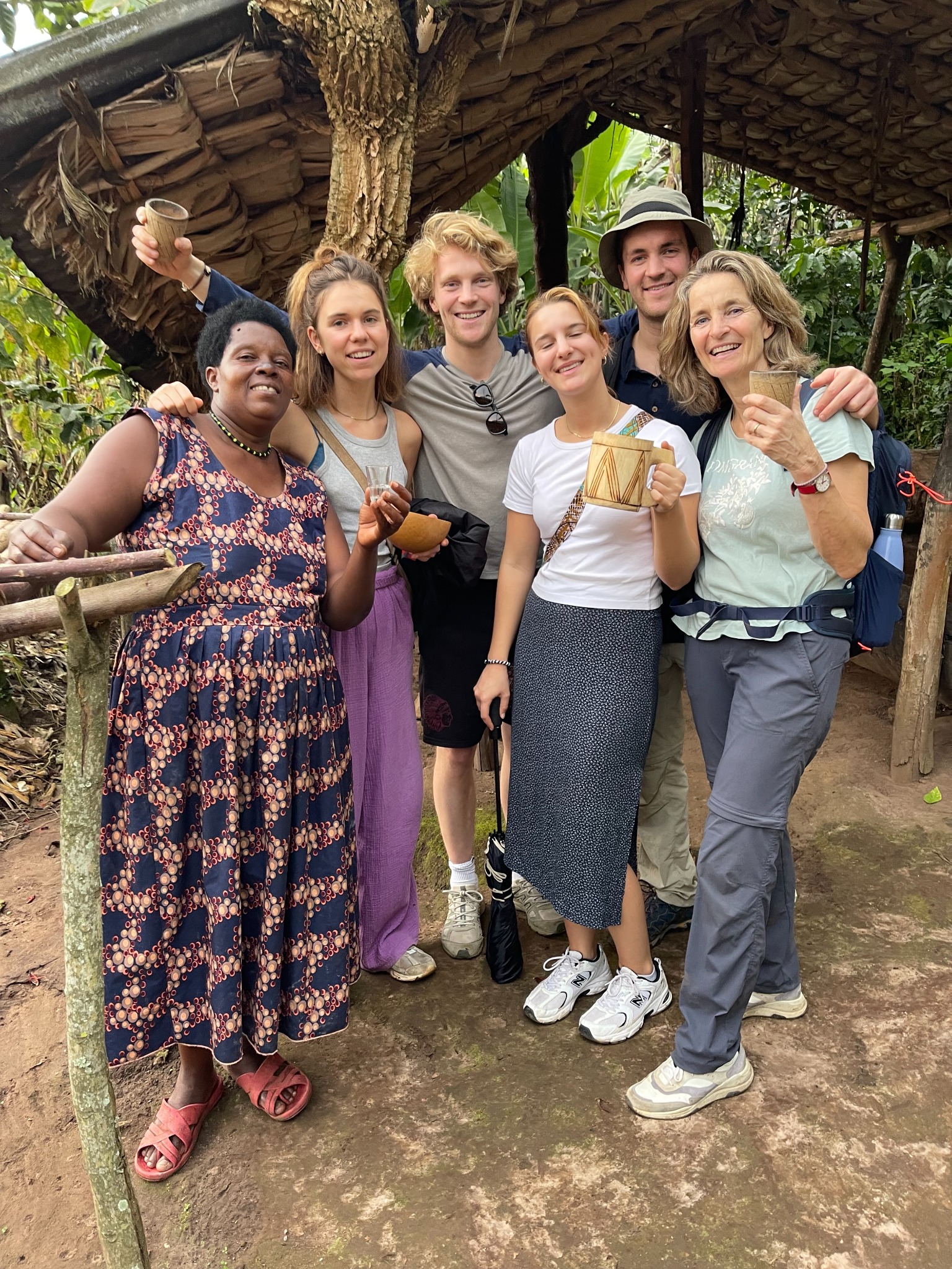 Guests welcomed by a local community host