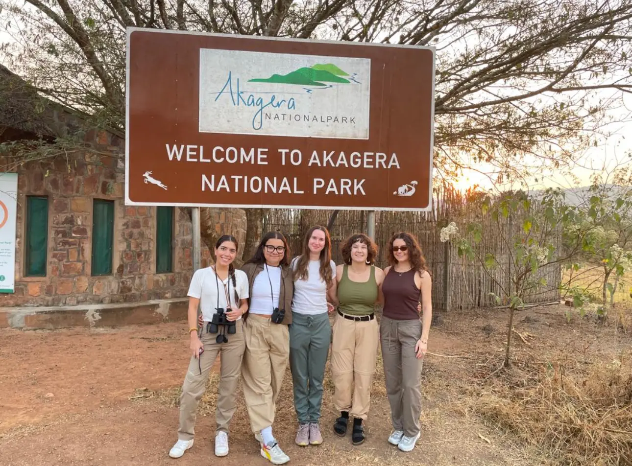 Sail guests beginning a privately planned safari in Akagera National Park