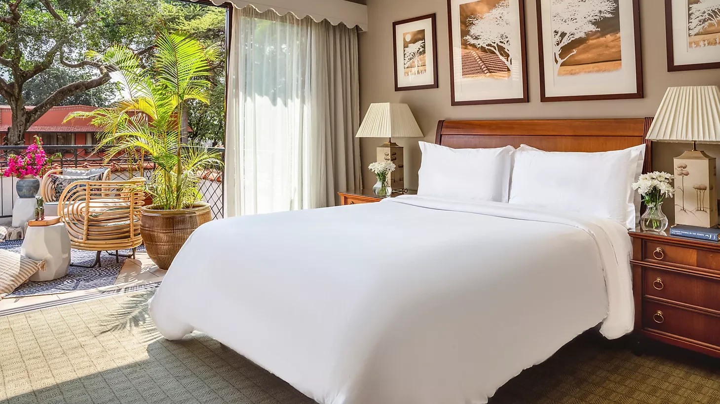 A guest room
