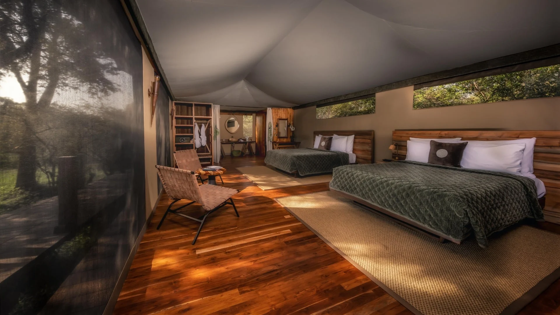 A river suite bedroom