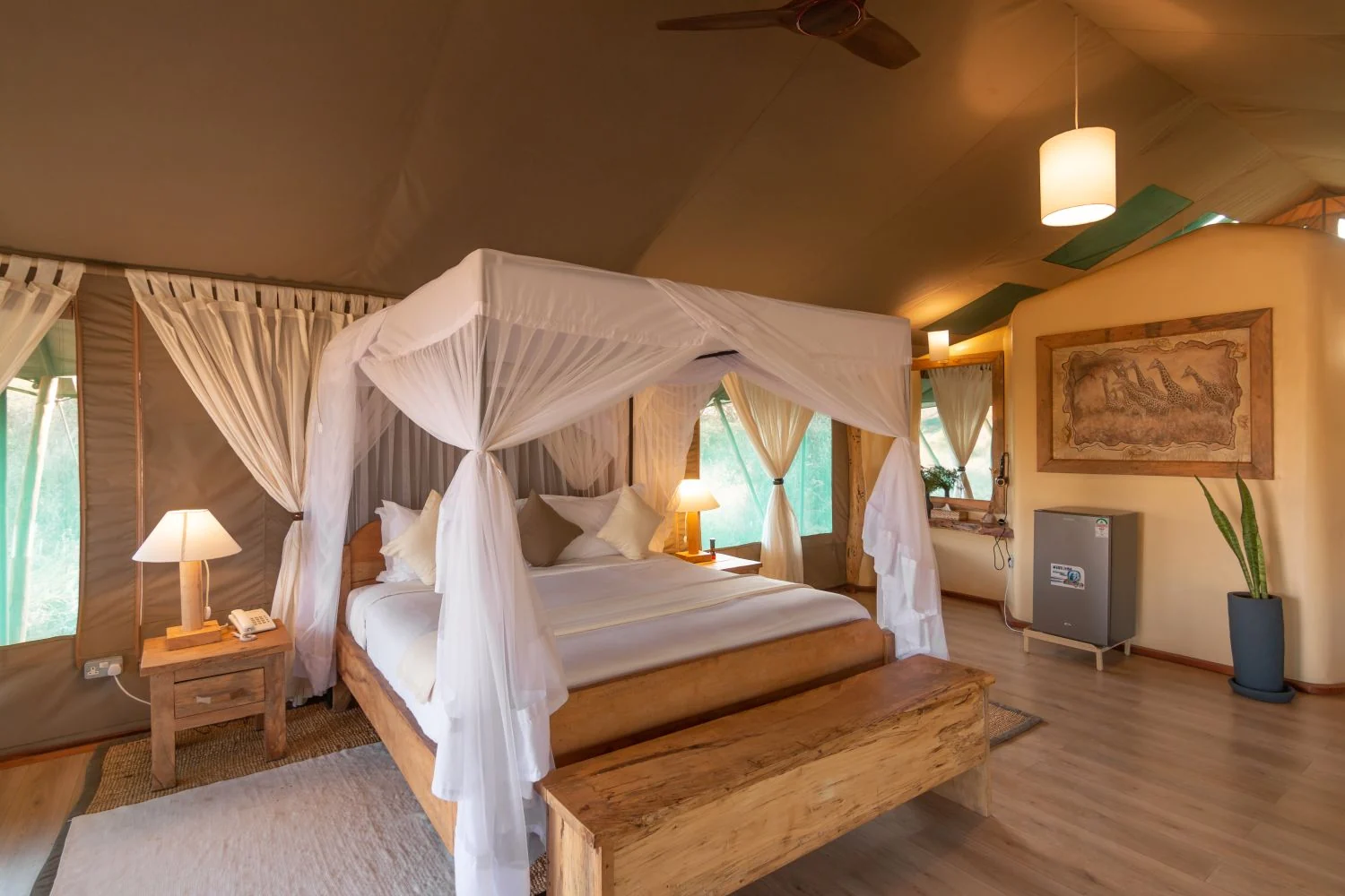 A double tent