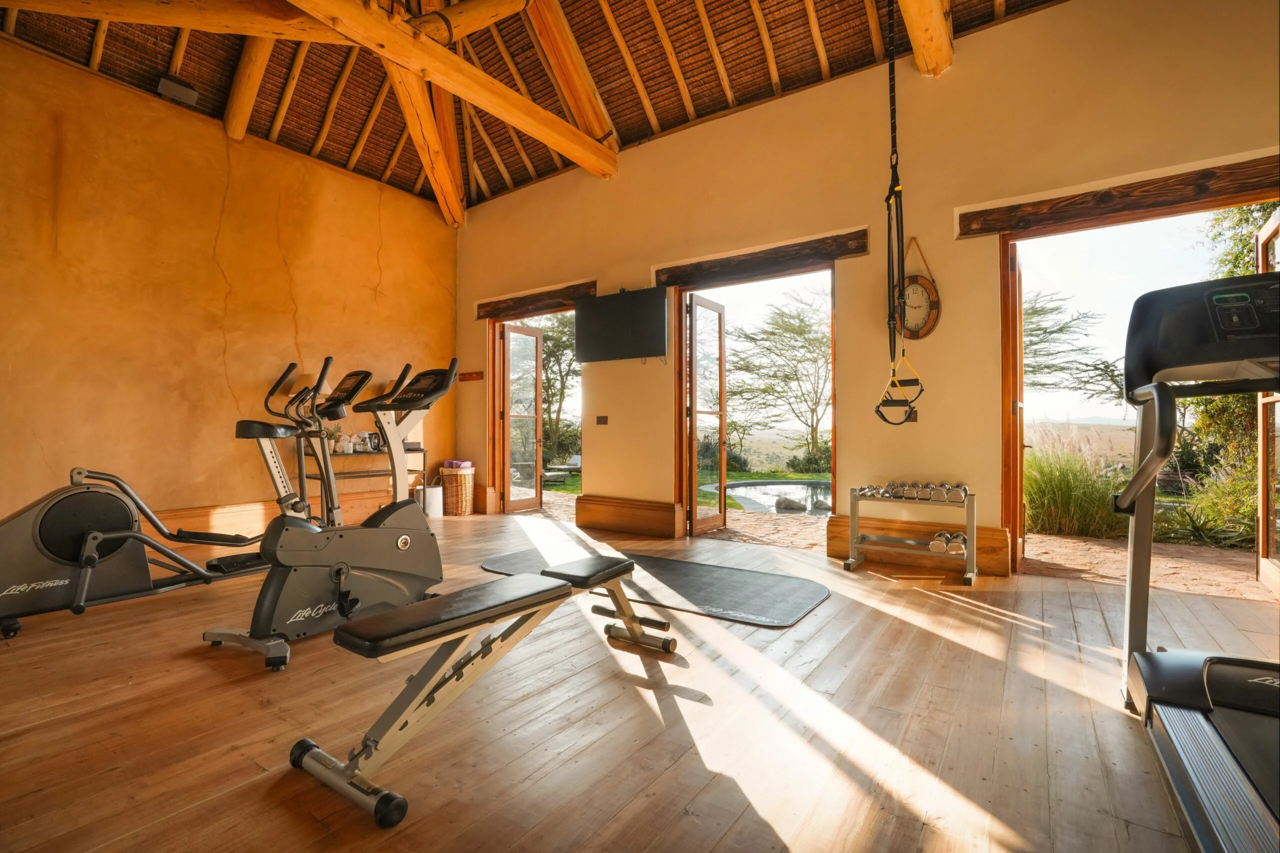The gym