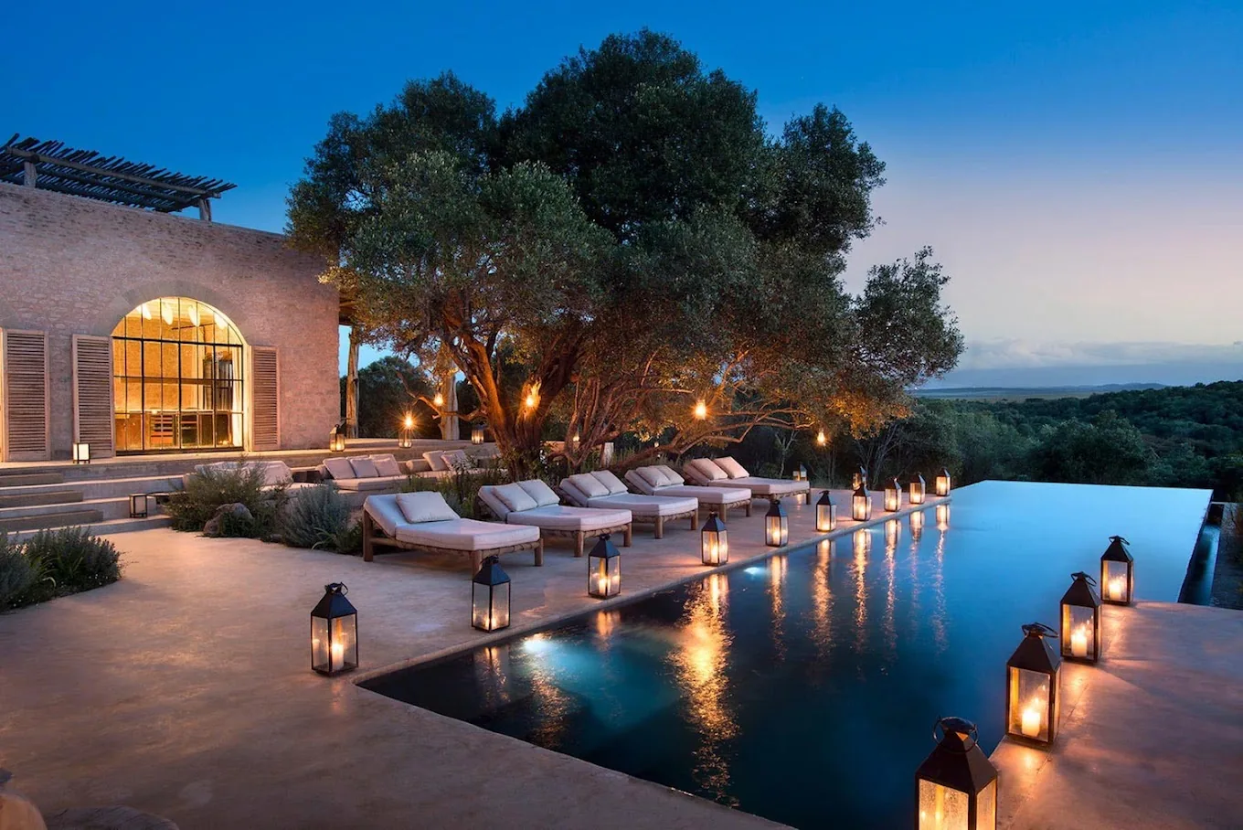Arijiju Retreat (Calculated at 6-Guests Min), selected for its setting and access to Laikipia Plateau.
