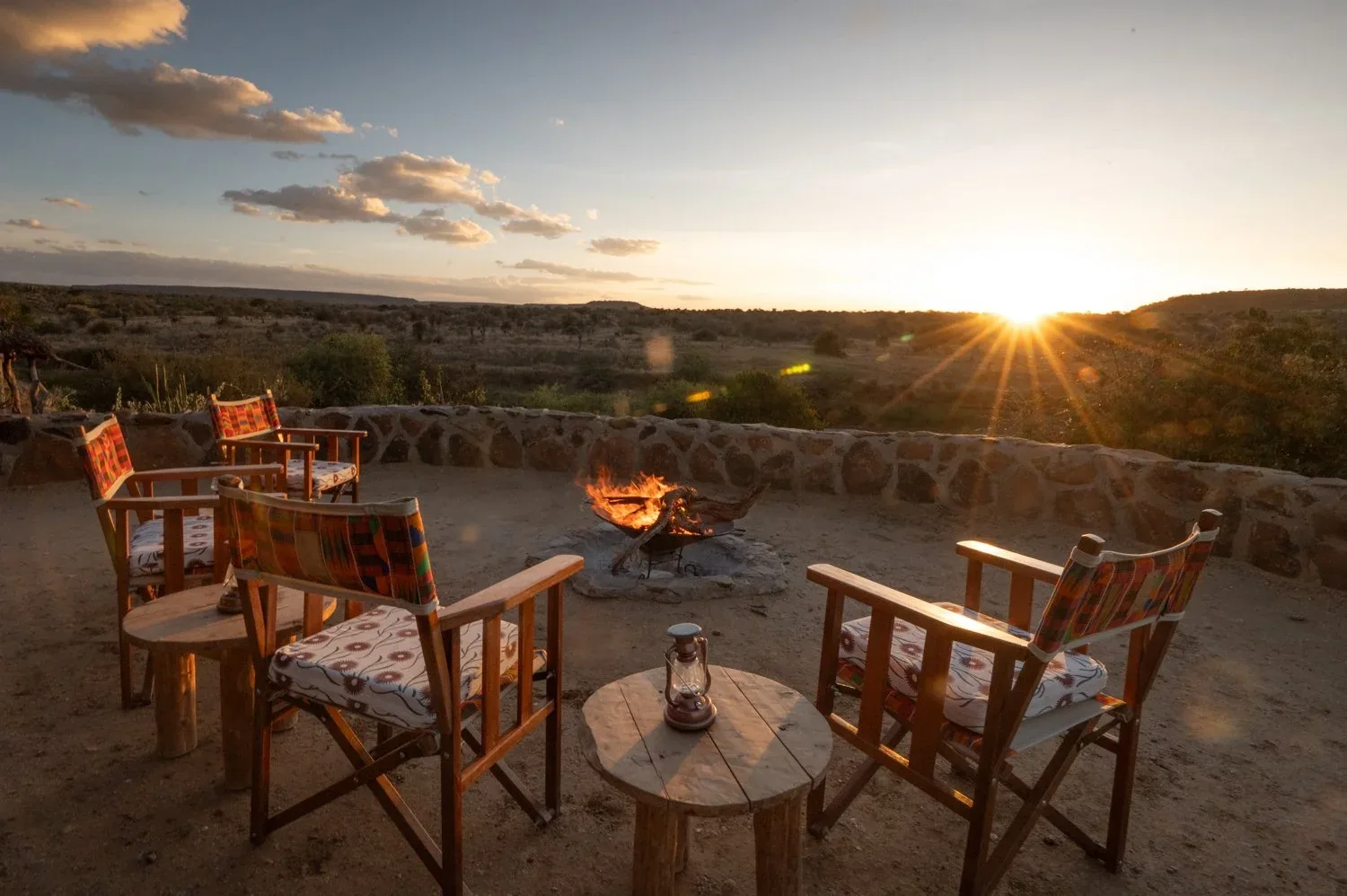 Laikipia Wilderness Camp, selected for its setting and access to Laikipia Plateau.