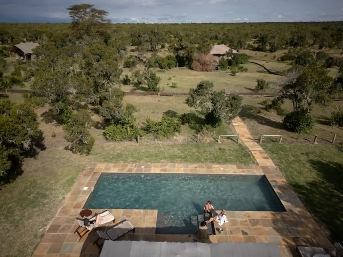 Lewa Safari Camp (Elewana), selected for its setting and access to Laikipia Plateau.