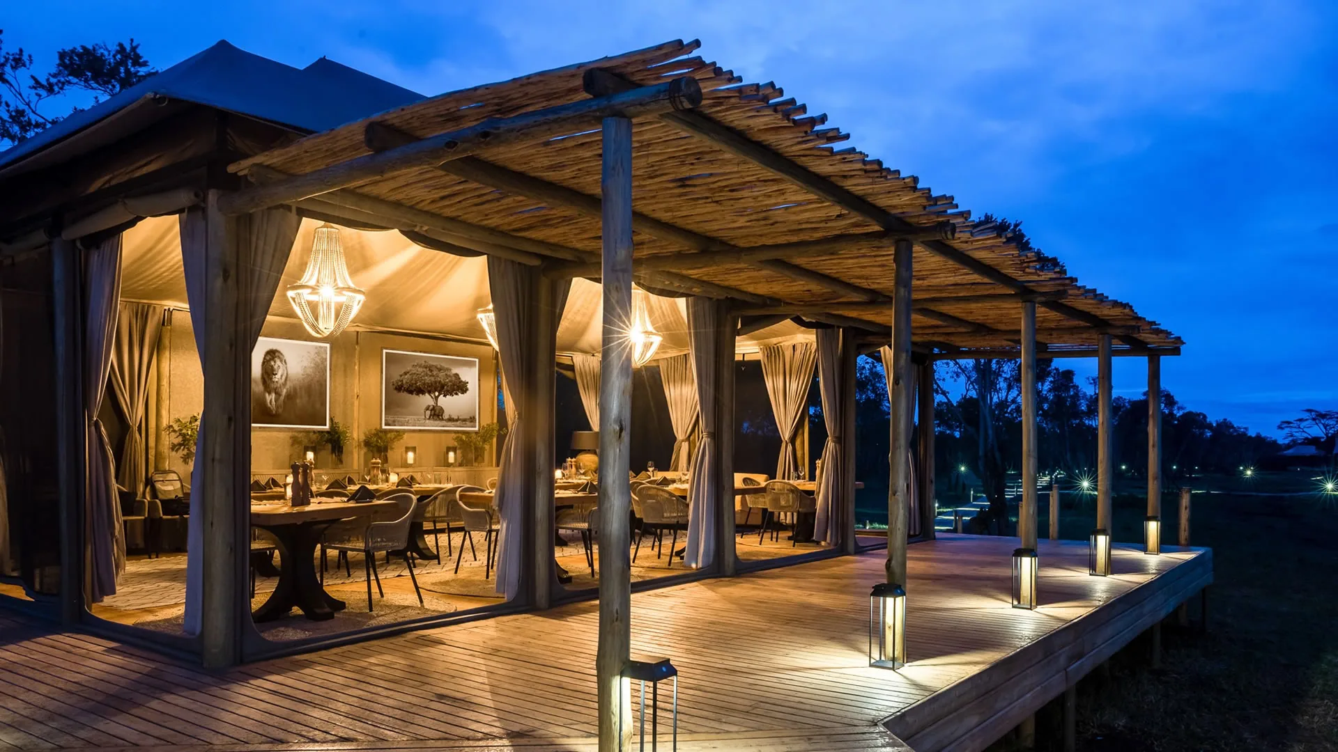 River Camp Ol Pejeta Conservancy, selected for its setting and access to Laikipia Plateau.