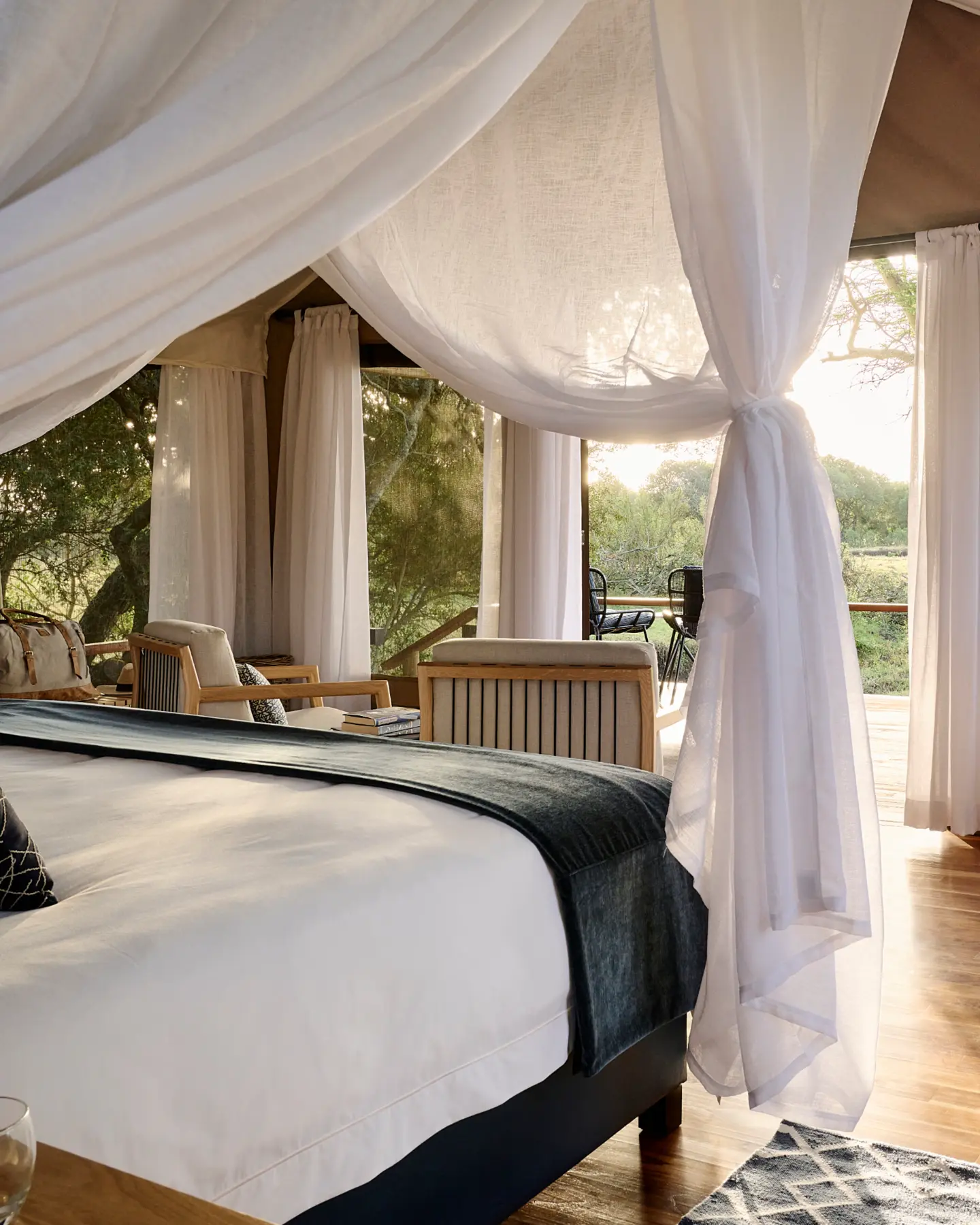 Sanctuary Tambarare, selected for its setting and access to Laikipia Plateau.
