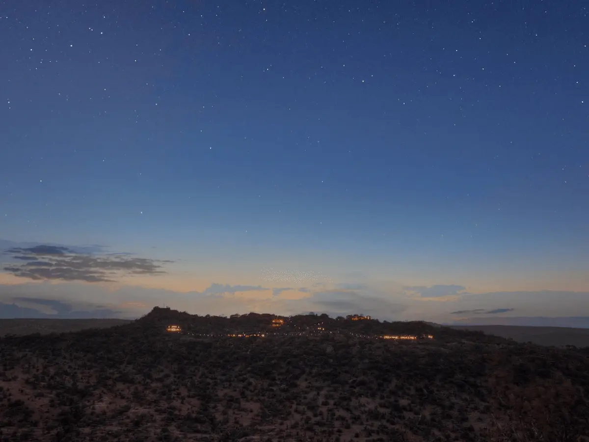 The Sanctuary at Ol Lentille, selected for its setting and access to Laikipia Plateau.