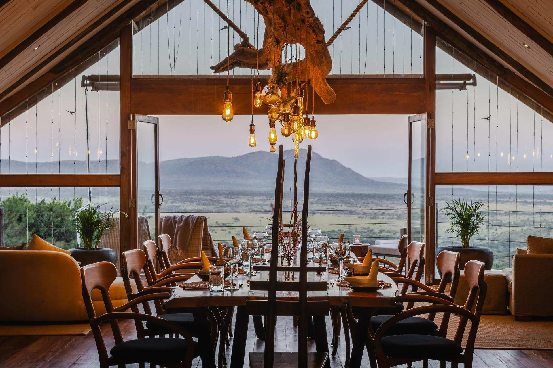Cottar's Bush Villa, selected for its setting and access to Maasai Mara.