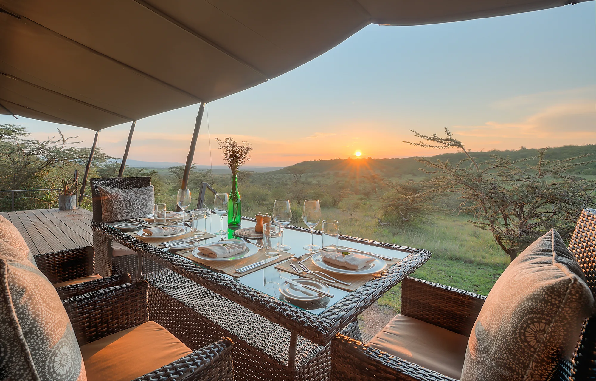 Kicheche Valley Naboisho, selected for its setting and access to Maasai Mara.