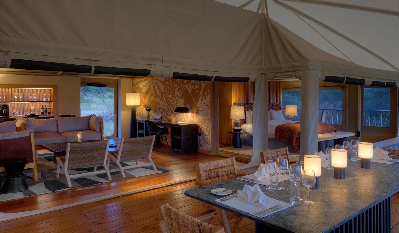 Mara Bushtops, selected for its setting and access to Maasai Mara.