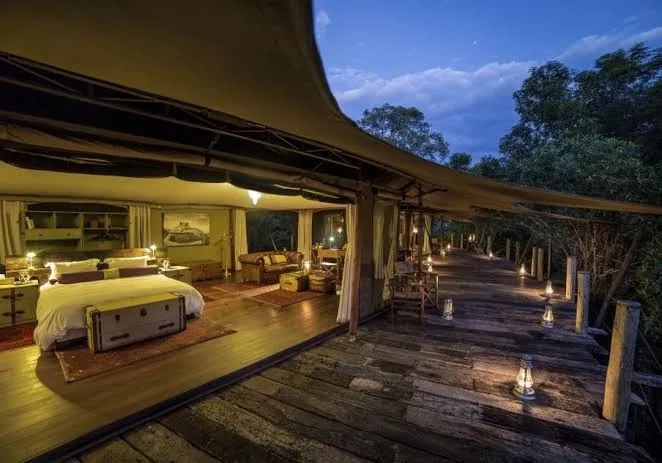 Mara Plains Camp (Great Plains), selected for its setting and access to Maasai Mara.