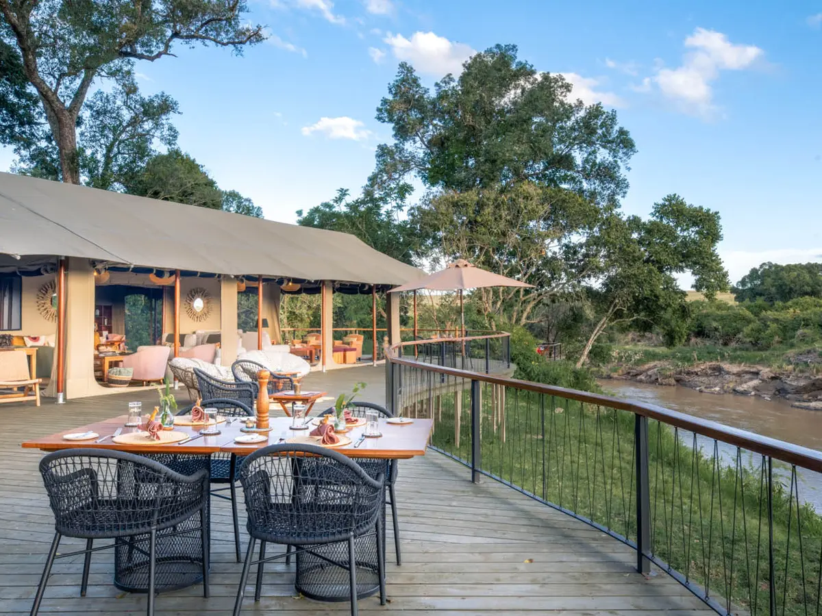 Rekero Camp (Asilia), selected for its setting and access to Maasai Mara.