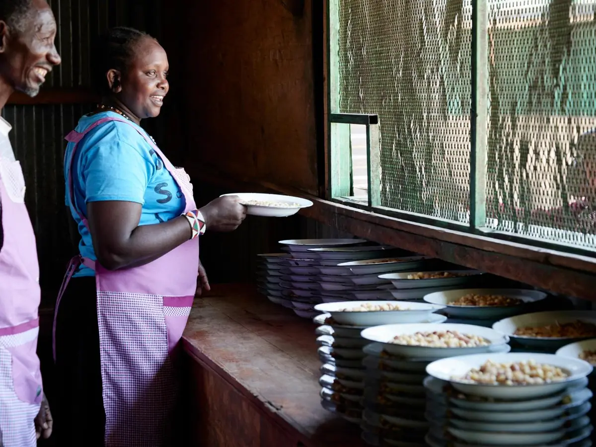 Sanctuary Olonana, selected for its setting and access to Maasai Mara.