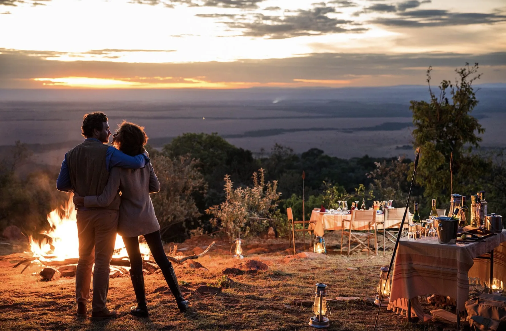 Saruni Mara, selected for its setting and access to Maasai Mara.