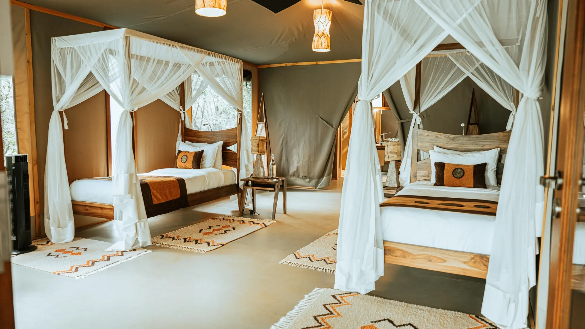 Soroi Luxury Migration Camp, selected for its setting and access to Maasai Mara.