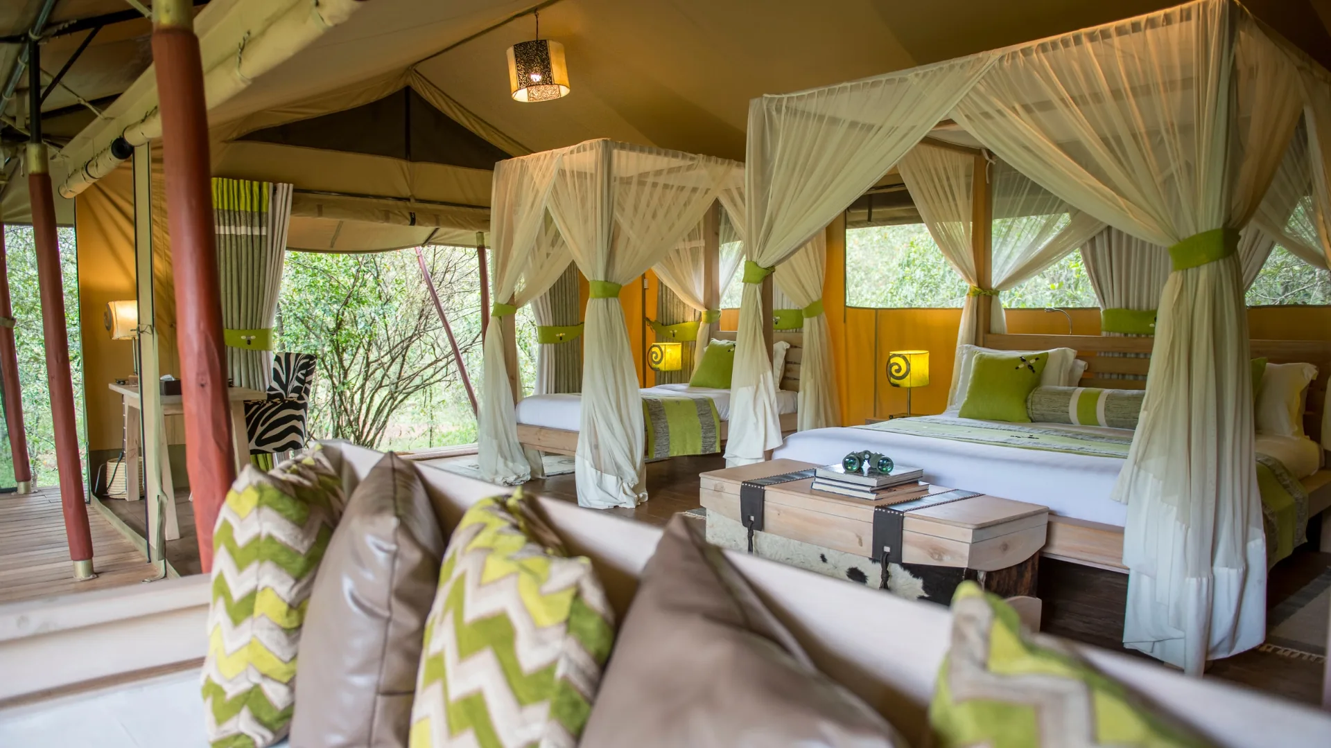 Soroi Private Wing, selected for its setting and access to Maasai Mara.