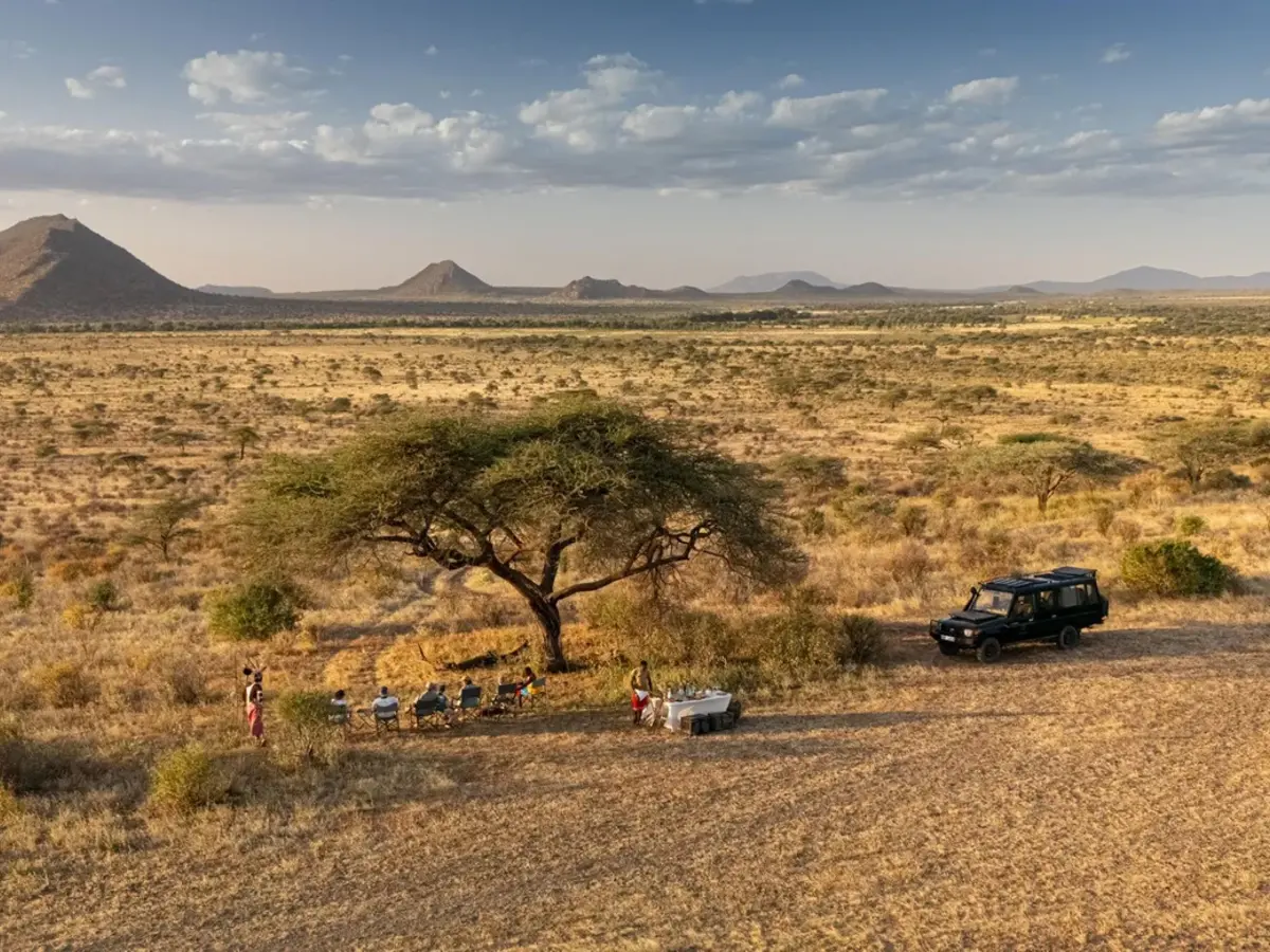 Sarara Wilderness (Min-4 Adults, selected for its setting and access to Samburu National Reserve.