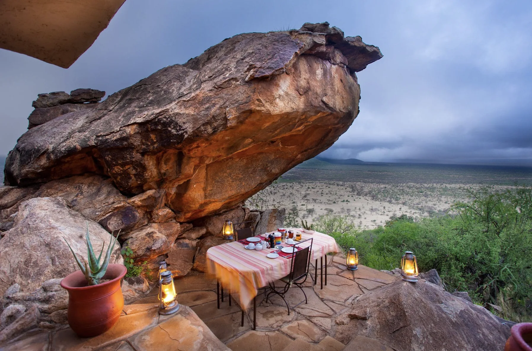 Saruni Samburu, selected for its setting and access to Samburu National Reserve.