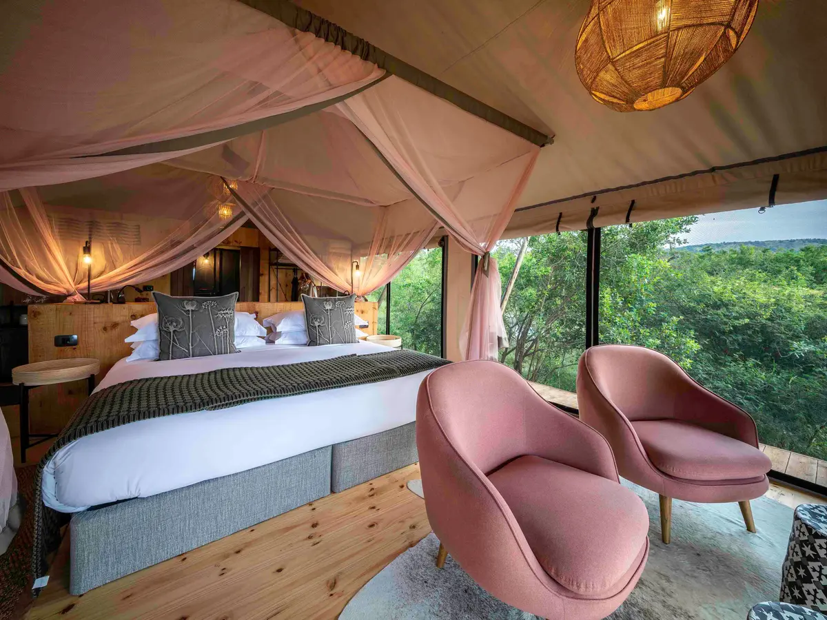 Magashi Camp (Wilderness), selected for its setting and access to Akagera National Park.