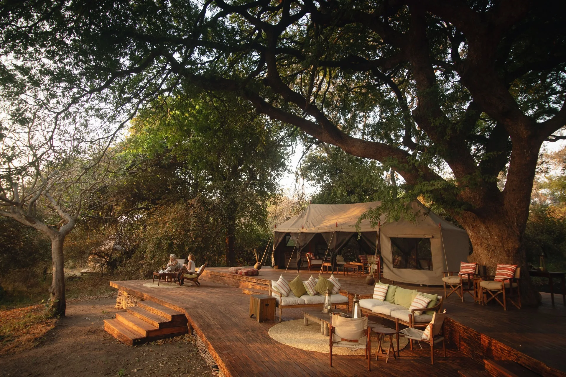 Chada Katavi (Nomad), selected for its setting and access to Mahale Mountains & Katavi National Parks.