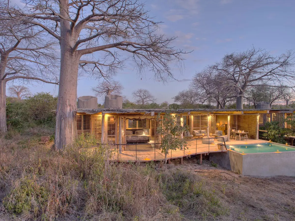 Jabali Private House, selected for its setting and access to Ruaha National Park.