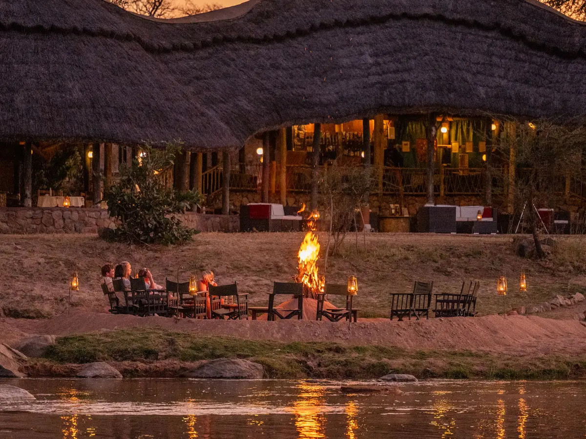 Ruaha River Lodge, selected for its setting and access to Ruaha National Park.
