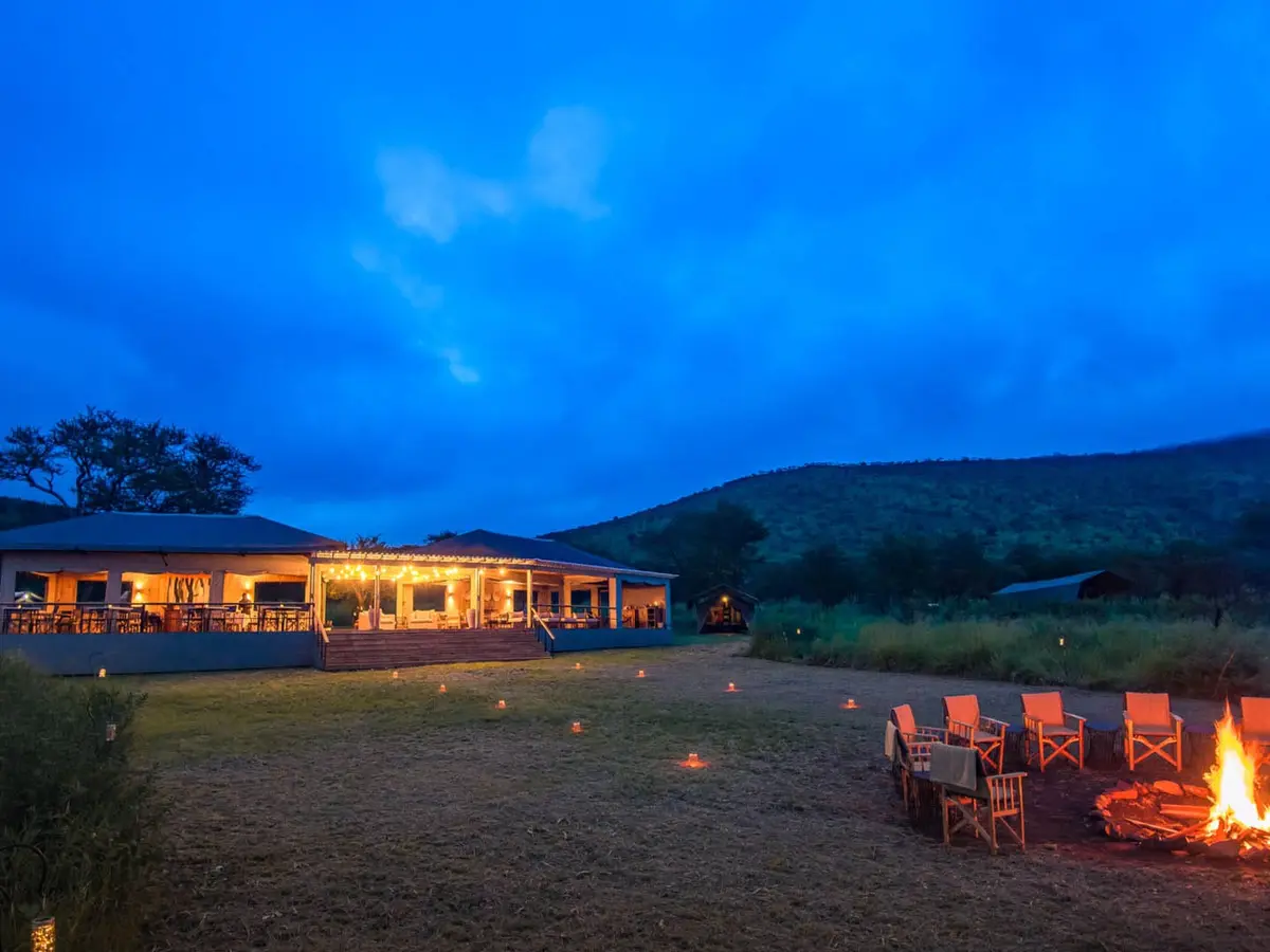 Dunia Camp (Asilia), selected for its setting and access to Serengeti National Park.