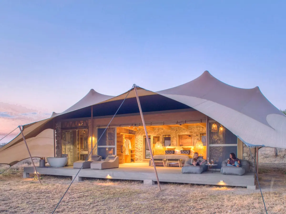 Namiri Plains (Asilia), selected for its setting and access to Serengeti National Park.