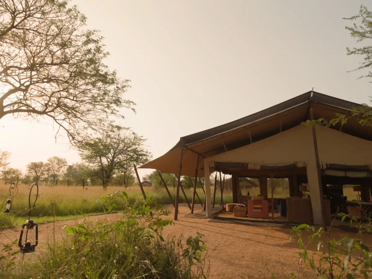 Nyasi Tented Camp, selected for its setting and access to Serengeti National Park.