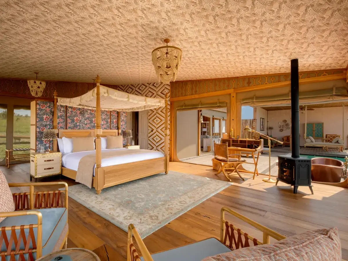 One nature Mara River, selected for its setting and access to Serengeti National Park.