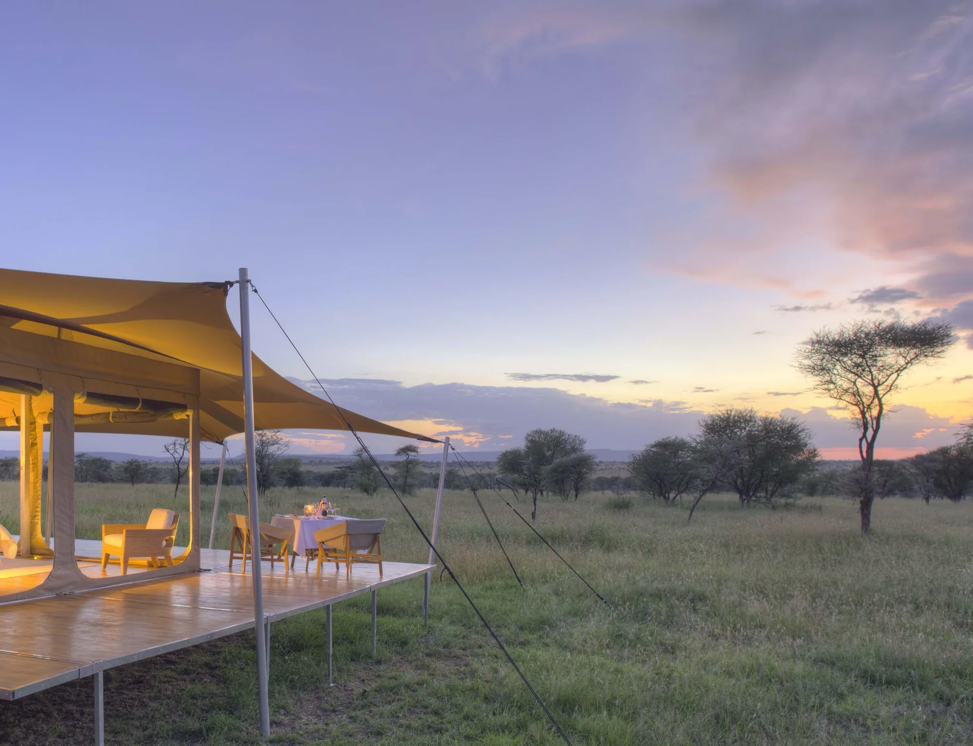 Roving Bushtops, selected for its setting and access to Serengeti National Park.