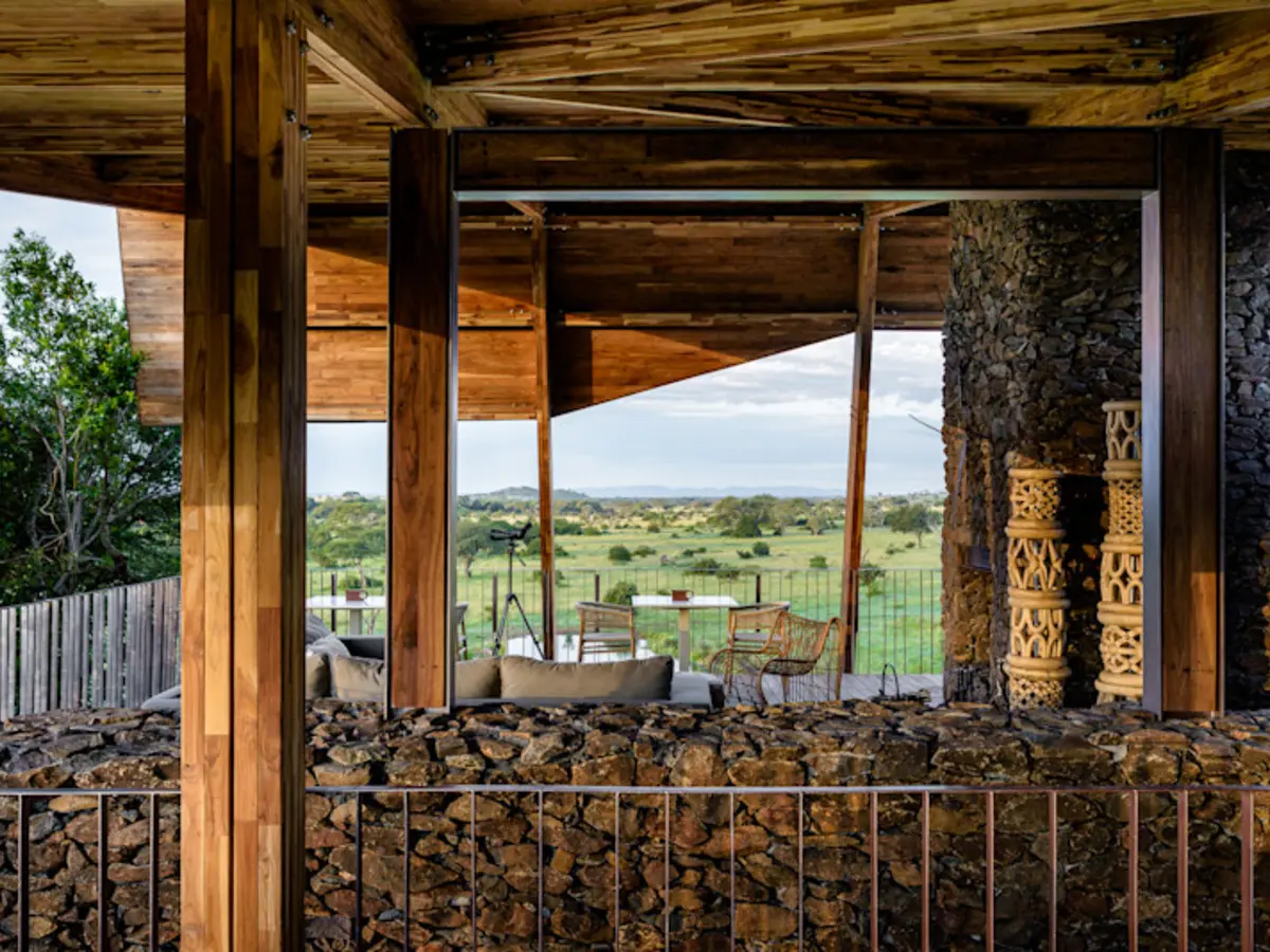 Singita Faru Faru Lodge, selected for its setting and access to Serengeti National Park.