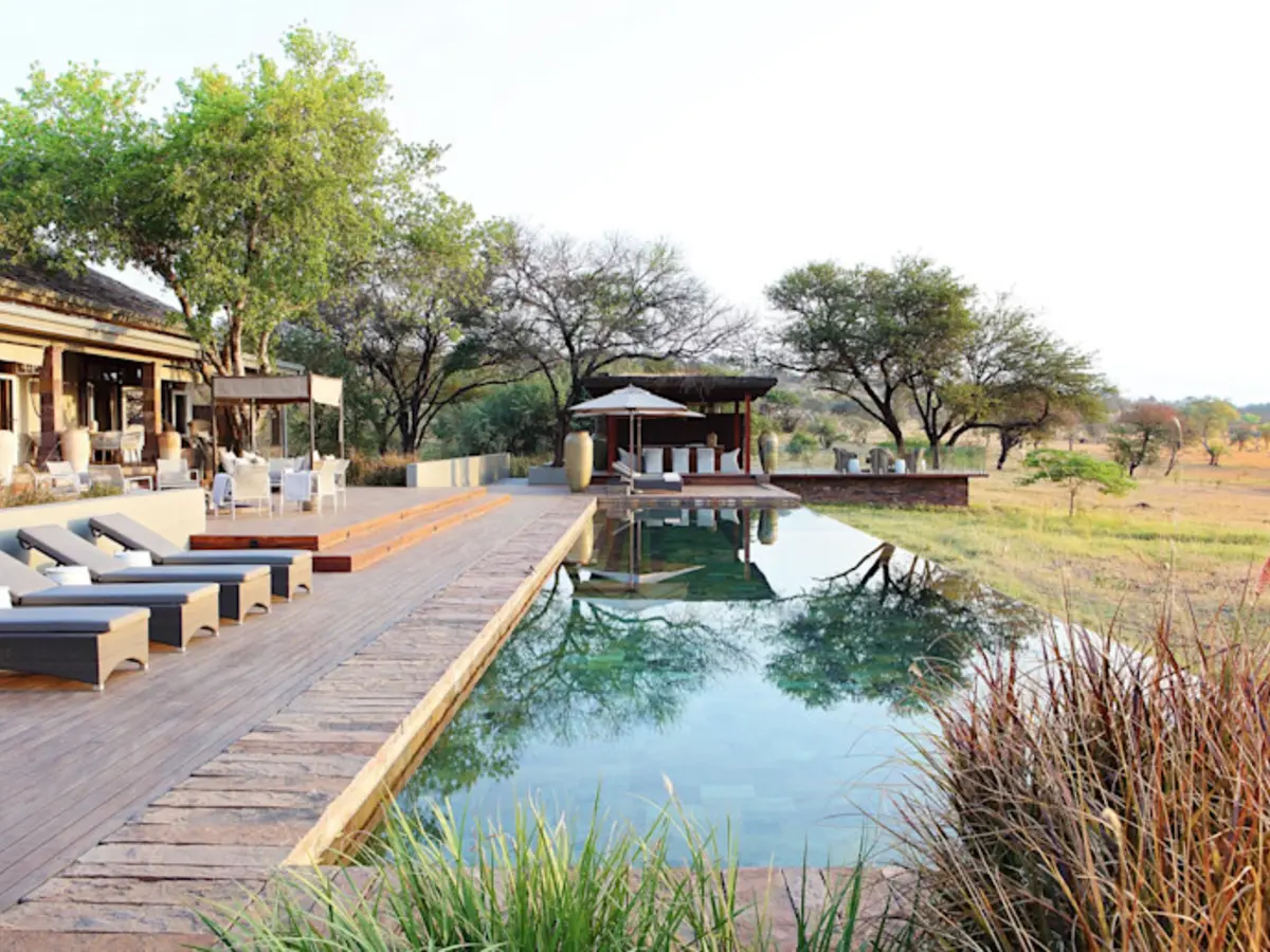 Singita Serengeti house, selected for its setting and access to Serengeti National Park.
