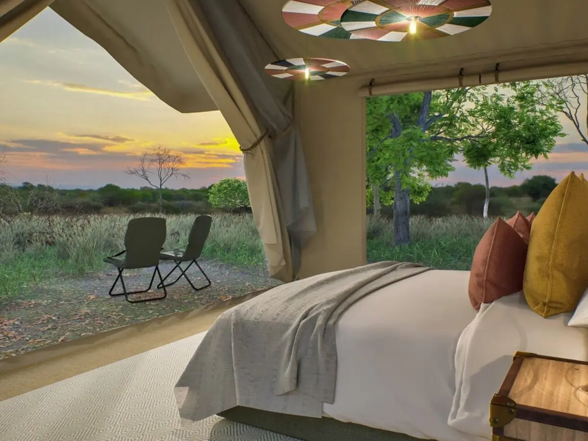 Taasa Migration Camp, selected for its setting and access to Serengeti National Park.