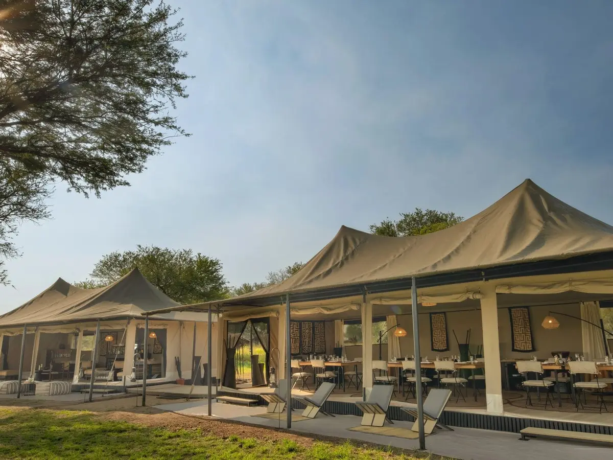 Ubuntu Migration Camp Asilia, selected for its setting and access to Serengeti National Park.