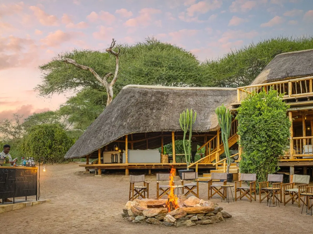 Oliver's Camp (Asilia), selected for its setting and access to Tarangire National Park.