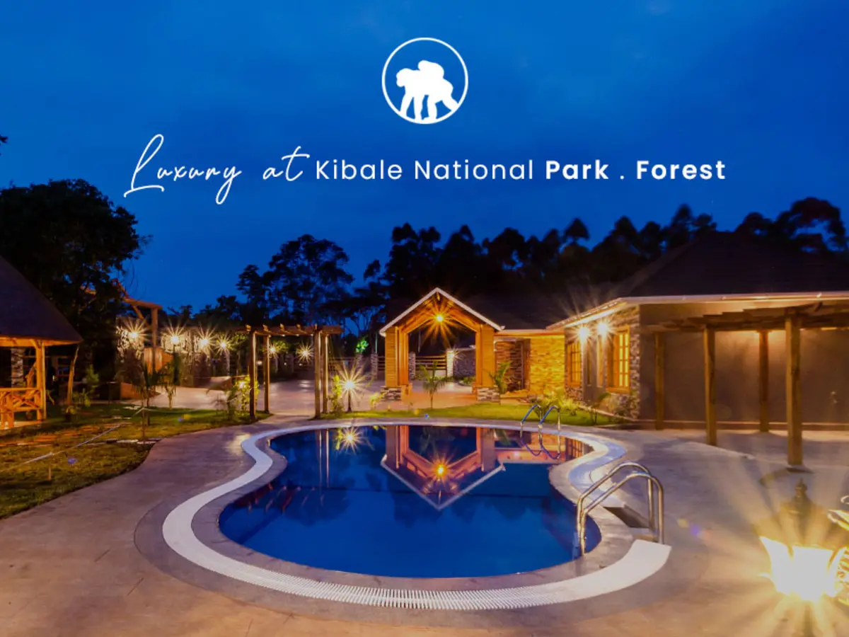 Chimpundu Lodge, selected for its setting and access to Kibale National Park.