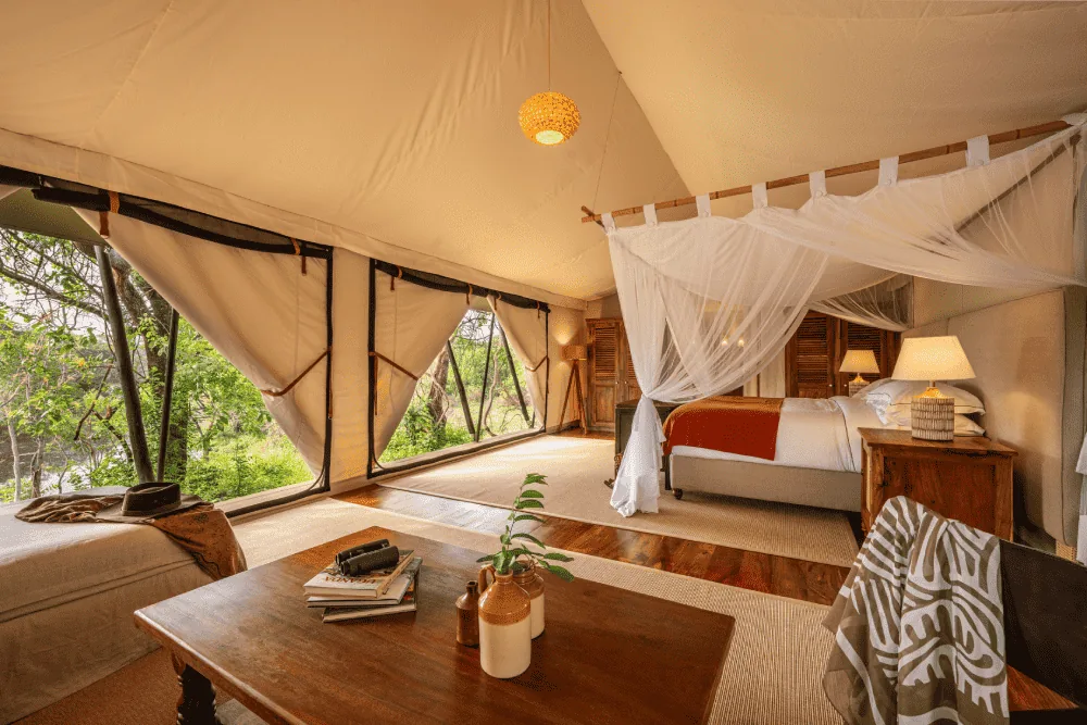 Kulu Ora, selected for its setting and access to Murchison Falls National Park.